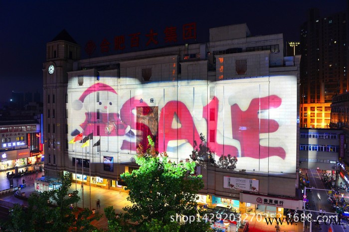 X2户外亮化投影灯__高清楼宇亮化工程灯都市巨影科技W155图2