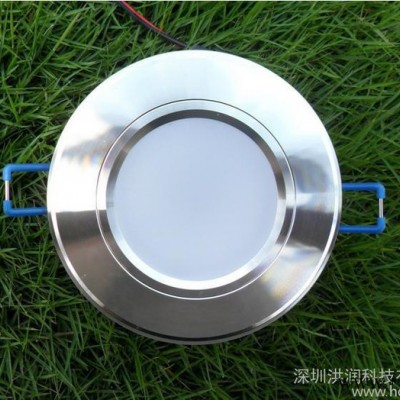 高光厚料LED筒灯3W5W7W9W12W15W沙银高亮度环保节能筒灯