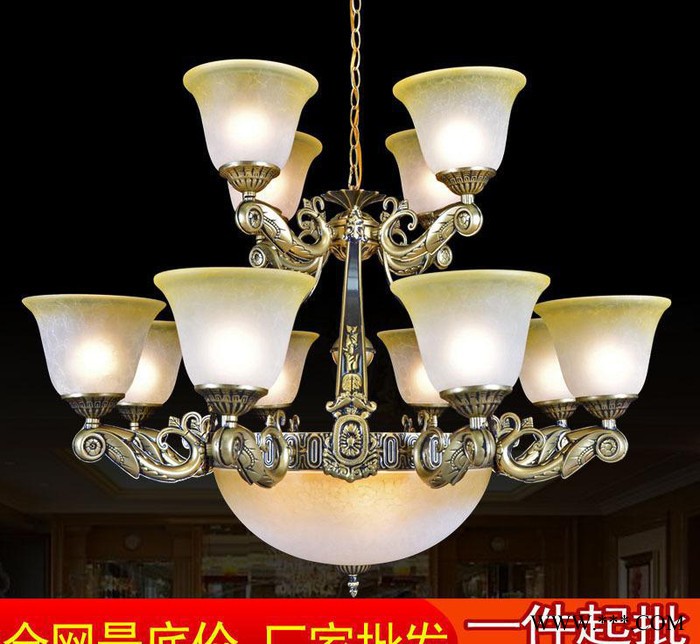 欧式吊灯 客厅灯 酒店大堂非标工程灯具 直销图3
