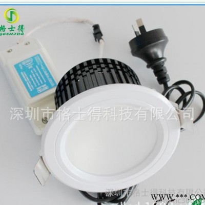 新款LED筒灯 车铝筒灯 LED天花灯 9W/10w/12W