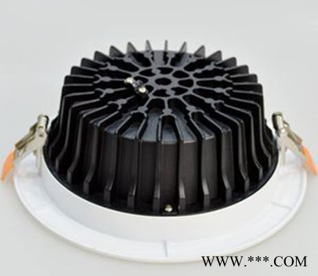 新款上市 8寸30w高亮嵌入式COB筒灯 COB款时尚大功率 工程专用LED筒灯图2