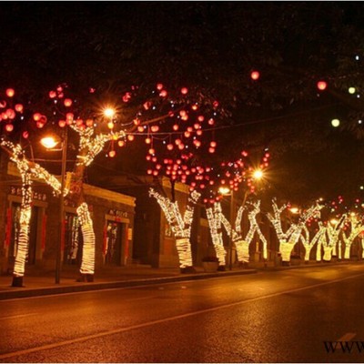 LED广告灯 LED灯亮化 LED景观亮化—夜空彩虹