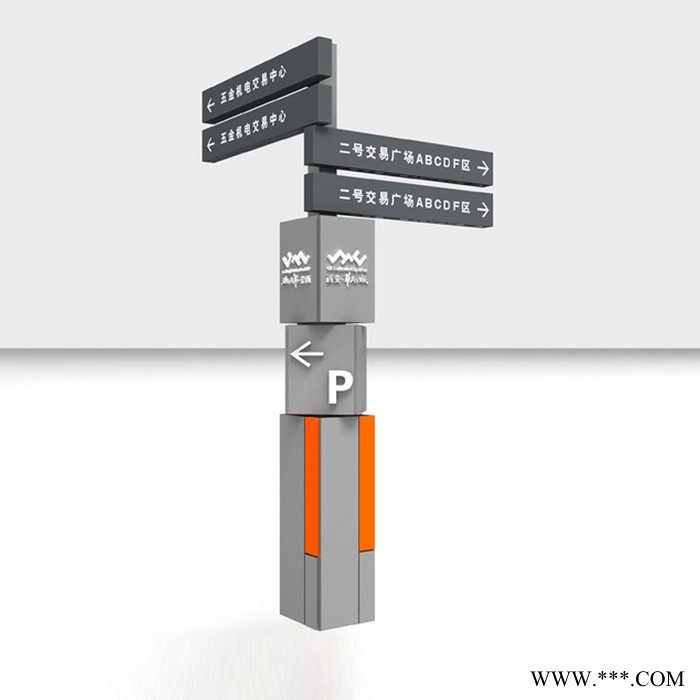 指路牌广告灯箱路名牌滚动灯箱太阳能供电宣传栏制作图6