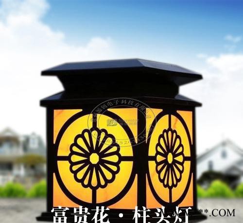仿云石围墙灯防水防锈直销门柱灯柱头灯小区墙头灯花园别墅工程灯图2