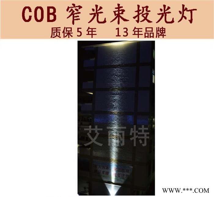 LED投射柱子灯 亮化工程灯 户外墙壁  桥梁柱子专用 COB投光灯A图3