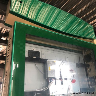 贝尔通智能公交电子站牌 路线牌广告机 液晶电子阅报栏设计厂家候车亭公交站台户外滚动广告灯箱街道路宣传栏阅报栏