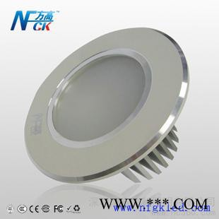 供应方高照明3W LED筒灯2.5寸贴片银边筒灯5W 7W 9W筒灯天花灯厂家图1