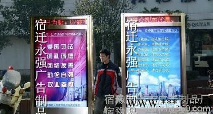 商丘滚动灯箱 商丘滚动候车厅户外广告灯箱图1