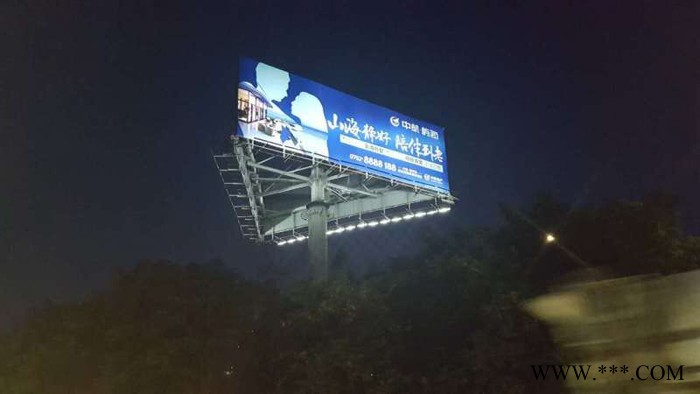 户外高炮太阳能照明广告灯图4
