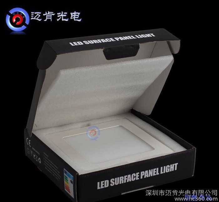 全球新款直销LED工程灯具LED面板灯方形 12w LED面图2