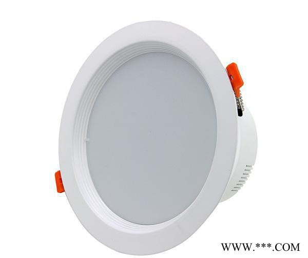 直销 台阶防眩led筒灯 厚铝材一体天花筒灯4寸3w5w1图2