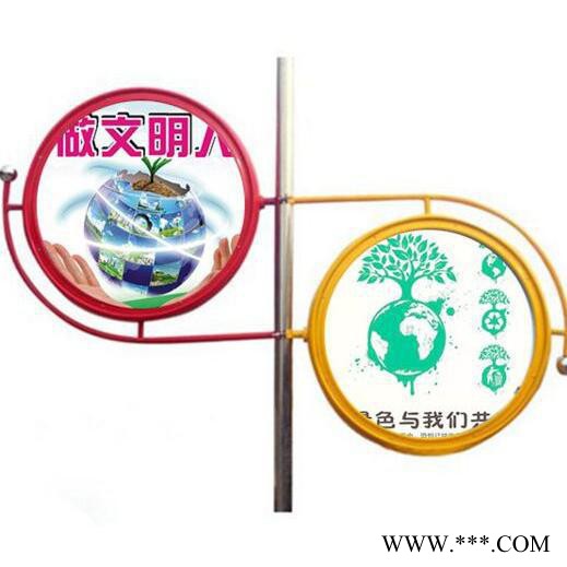 指路灯箱街道广告灯箱不锈钢太阳能路名牌广LED广告灯箱图3