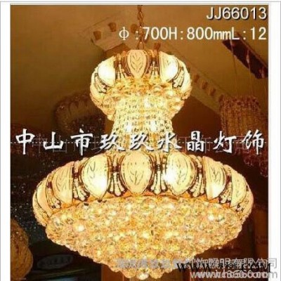 供应批发水晶灯工程灯照明灯具大吊灯玖玖炫灯饰