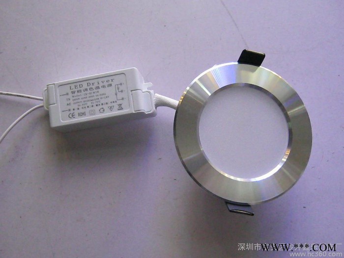 供应鑫乐XL-T1005-TG调光调色筒灯图1