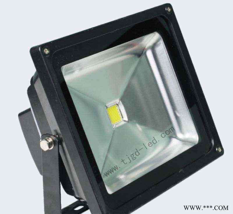 户外广告灯 防水90w led投光灯 高压220V