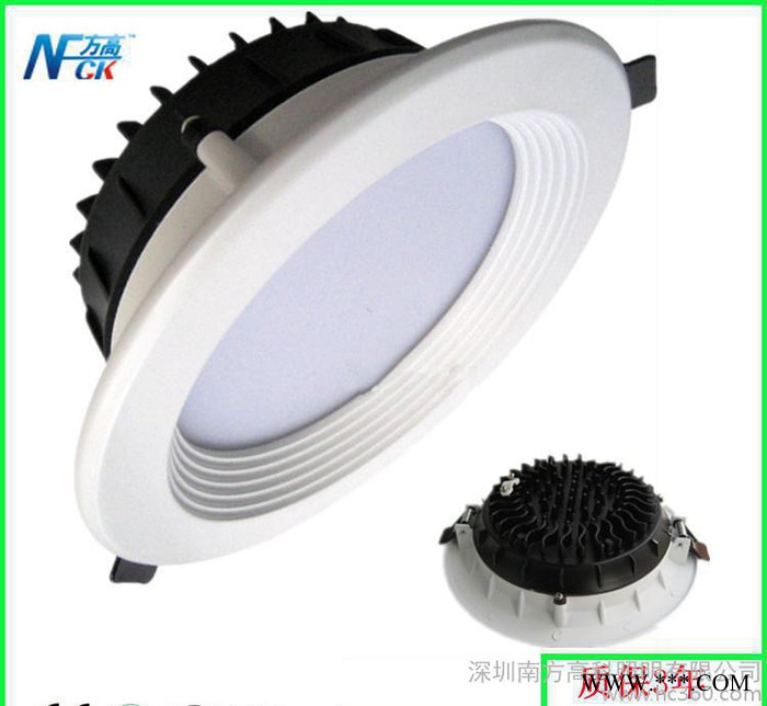 18W LED筒灯3寸4寸5寸6寸8寸超薄圆形COB筒灯客厅图1