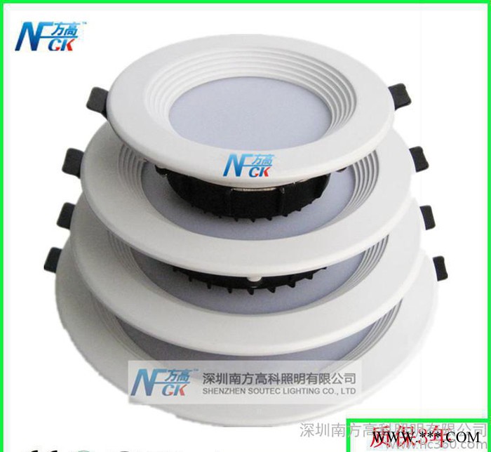 18W LED筒灯3寸4寸5寸6寸8寸超薄圆形COB筒灯客厅图3