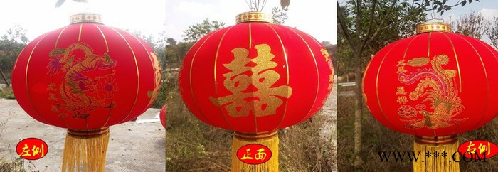 德义灯笼 西安灯笼厂定制定做广告灯笼绸缎灯笼植绒灯笼冬瓜灯笼大型宫灯图6