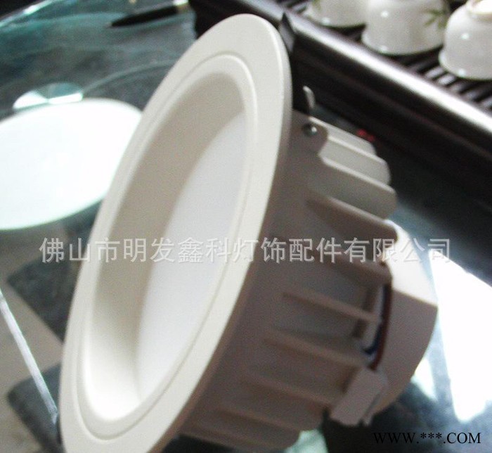 8寸新款压铸LED筒灯外壳 LED天花筒灯外壳 LED外壳套件图2