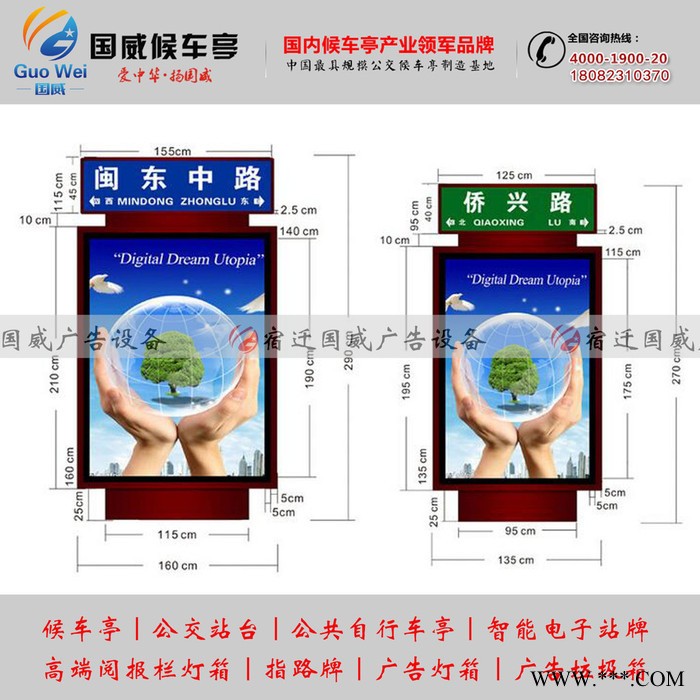 专业生产路广告灯箱 城市指路牌 道路指路牌灯箱 指路牌灯箱图4