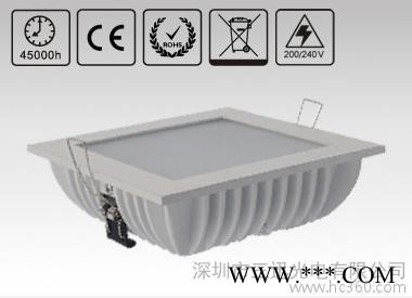 供应12W方形筒灯,6寸方  超薄图2