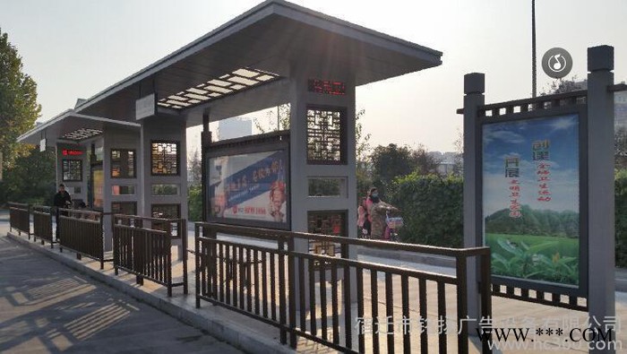 公交候车亭灯箱 质量好 候车亭广告灯箱 品质保证 铭扬图1