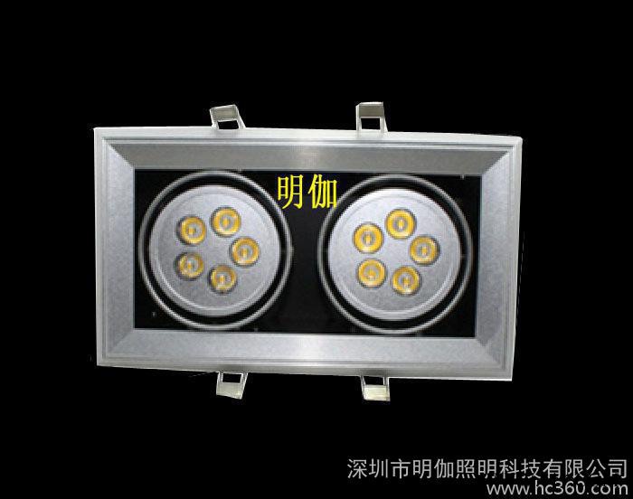 led筒灯LED斗胆灯 2*12W斗胆灯 24WLED豆胆灯图2