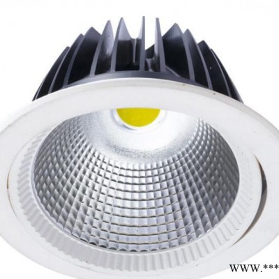 AUGE-6101，6寸压铸筒灯-40W-COB，3/4/5