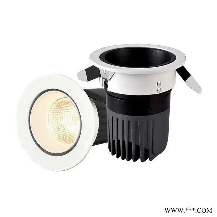 防眩嵌入式天花灯 小角度led射灯 广告室内灯具厂家价格图5