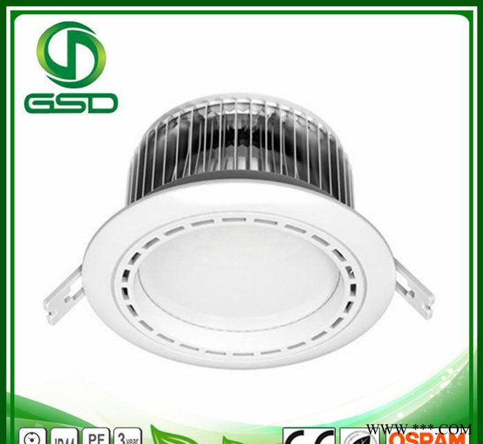 D款鳍片铝LED筒灯 12W/15W LED筒灯 LED天花图2