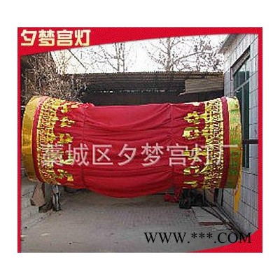 特大加固铁口钢丝广告灯笼 户外广告大红灯笼 大灯笼定制
