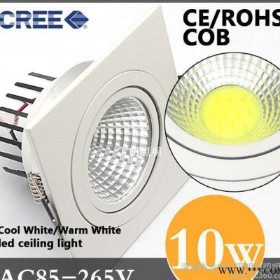 外贸10WCOB筒灯美国普瑞光源85-265v