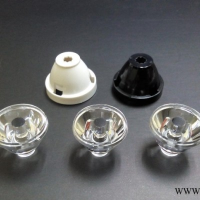 灯具透镜LED透镜直径19MM角度5度广告灯透镜大功率模组透镜