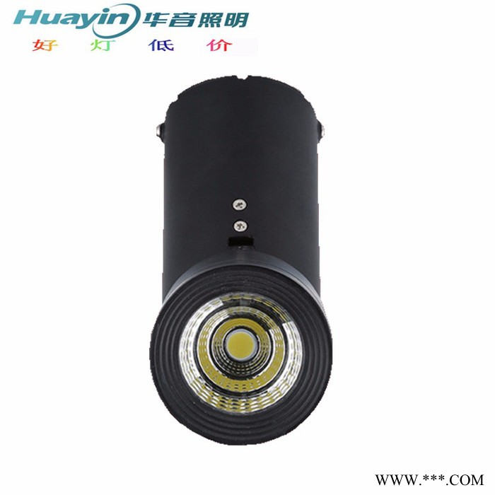 厂家批发科锐cob折叠明装筒灯7W10W服装店博物馆展厅橱柜背景墙全方位照明LED转角射灯 COB折叠筒灯图3