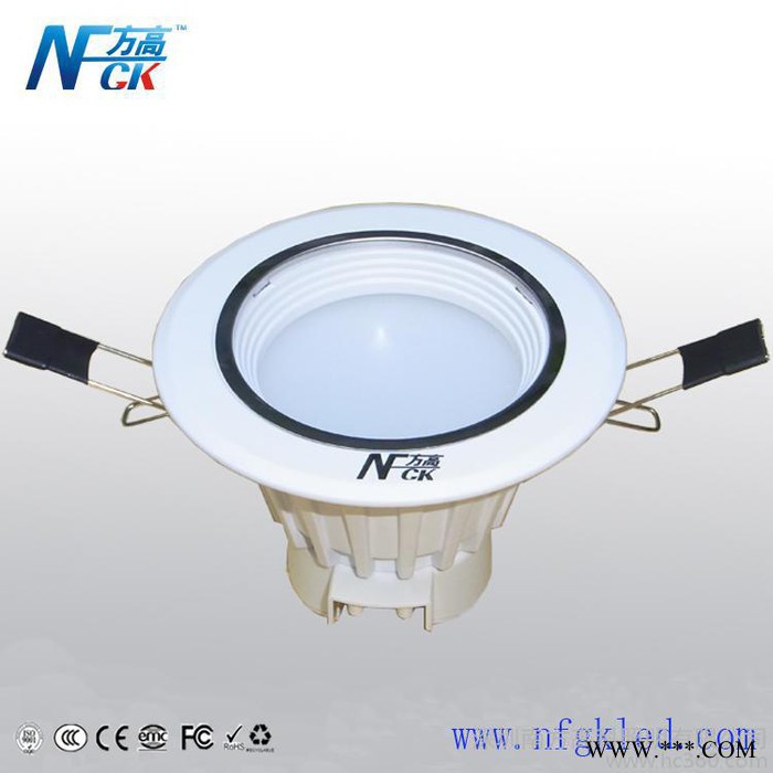 供应方高照明 LED筒灯 2.5寸5W防眩防雾筒灯 天花筒灯面板灯批发直销图2