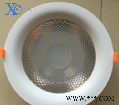 LED灯具配件 20WT筒灯外壳 COB双弧筒 灯圆形套件L图3