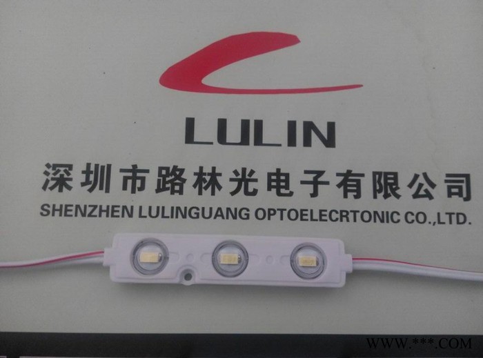 5730注塑模组  LED广告光源 户外广告灯 3灯防水模组 透镜模组图3