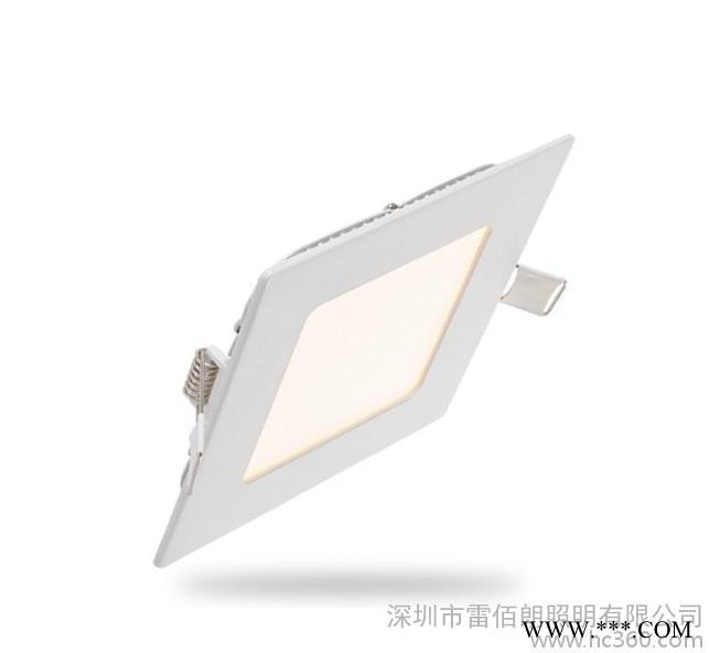 雷佰朗超薄LED方形筒灯 厨房灯具 卫生间防雾面板灯图3
