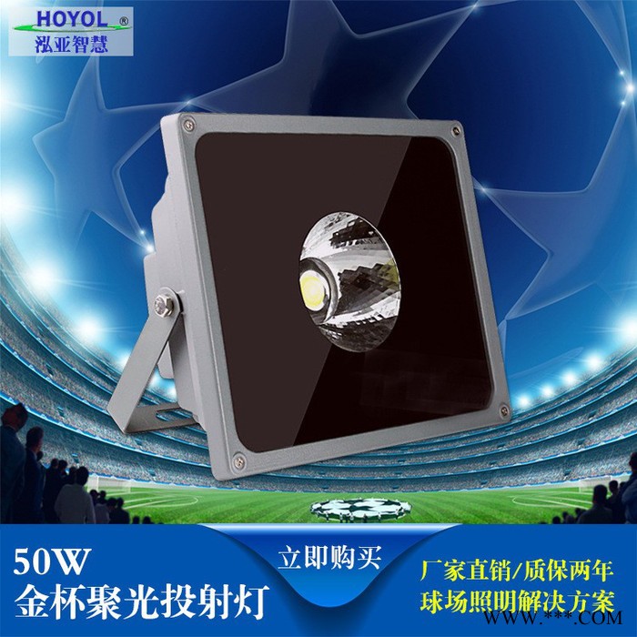 **50瓦户外投光灯招牌广告灯led球场灯图1