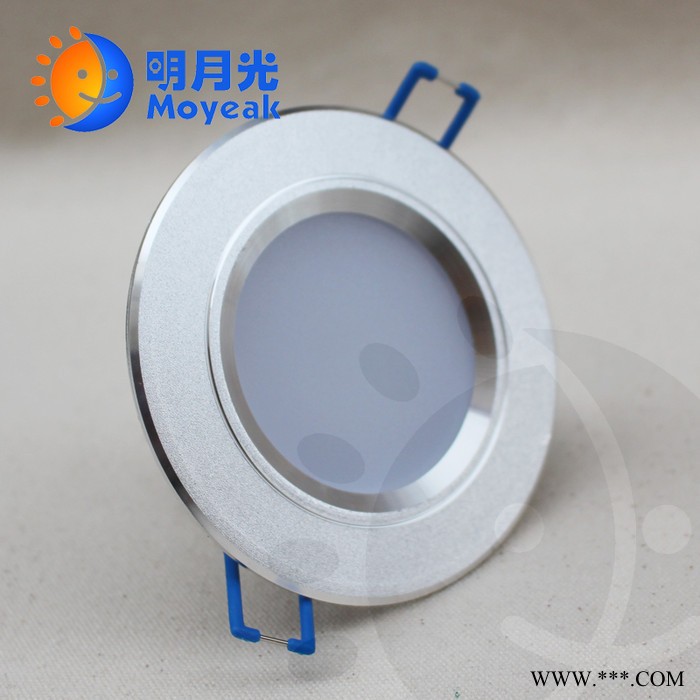 3W 5W 7W LED筒灯 3寸4寸天花筒灯led超薄明装开孔7公分图2