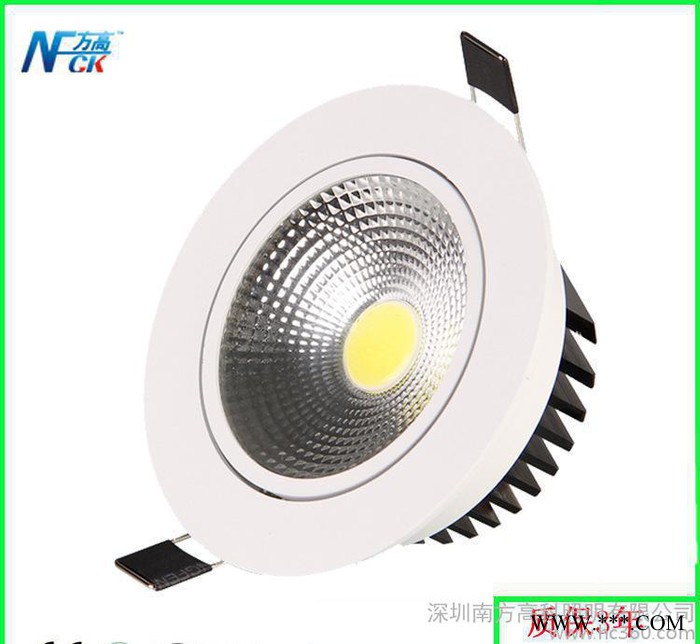 生产销售 COBLED天花灯 7W明装高亮led筒灯 商场工图3