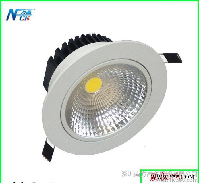 生产销售 COBLED天花灯 7W明装高亮led筒灯 商场工图1