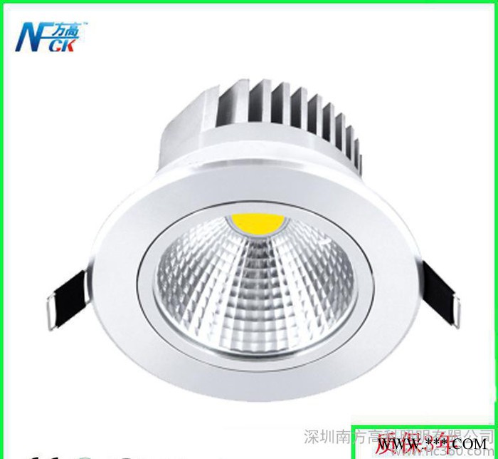 生产销售 COBLED天花灯 7W明装高亮led筒灯 商场工图2