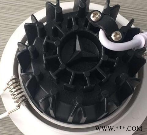 新款3wled天花灯  嵌入式压铸奔驰5wCOB筒灯酒店工图2