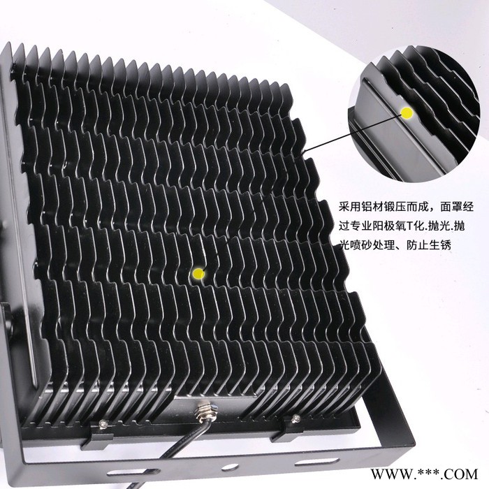 常州福韵-50瓦-300瓦投光灯LED投光灯广告灯高杆灯广场灯工厂灯户外亮化照明图3