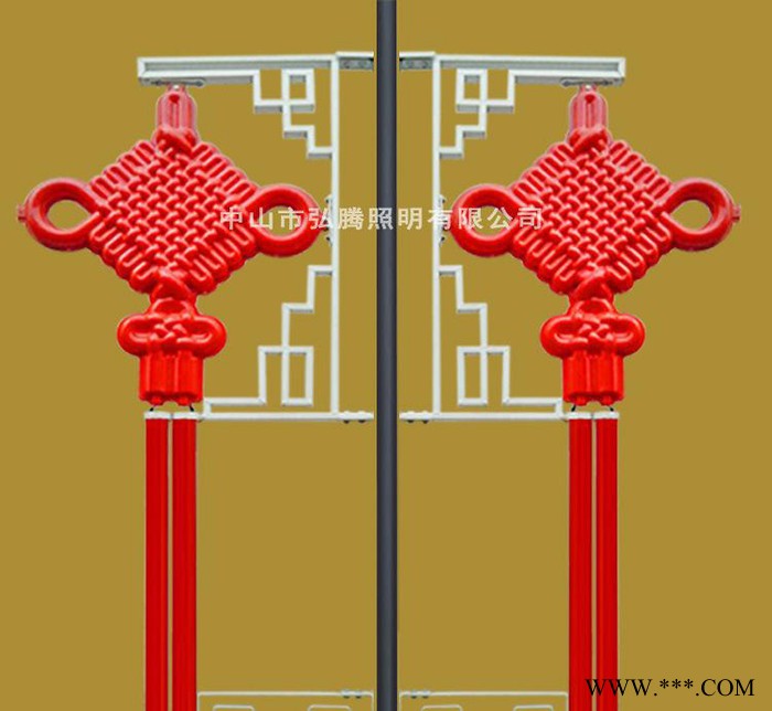户外印字led中国结广告灯箱 led发光支架中国结灯笼生产图2