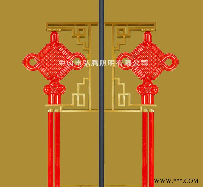 户外印字led中国结广告灯箱 led发光支架中国结灯笼生产图3