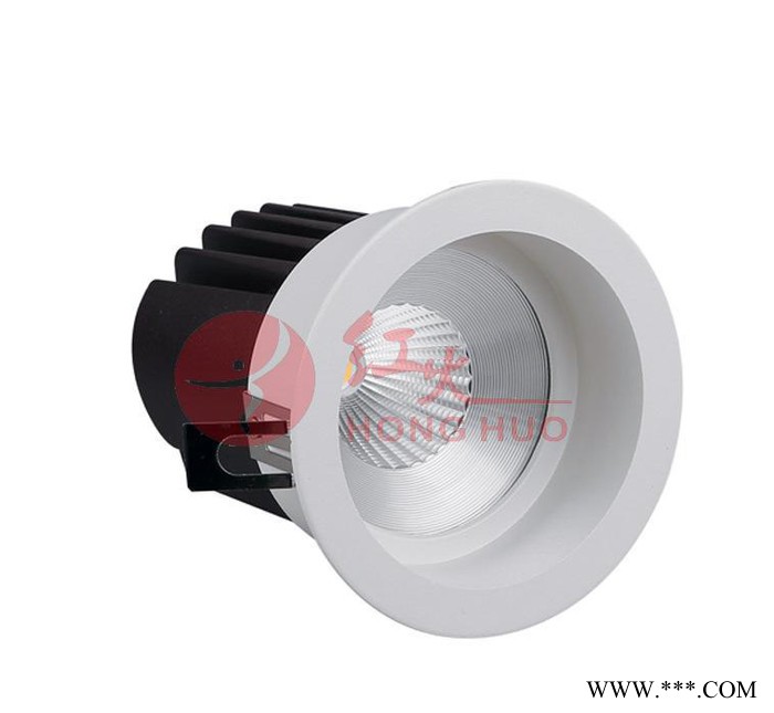 **10W20W30W飞利浦led筒灯 嵌入式橱柜天花灯工程款压铸cob射灯图2