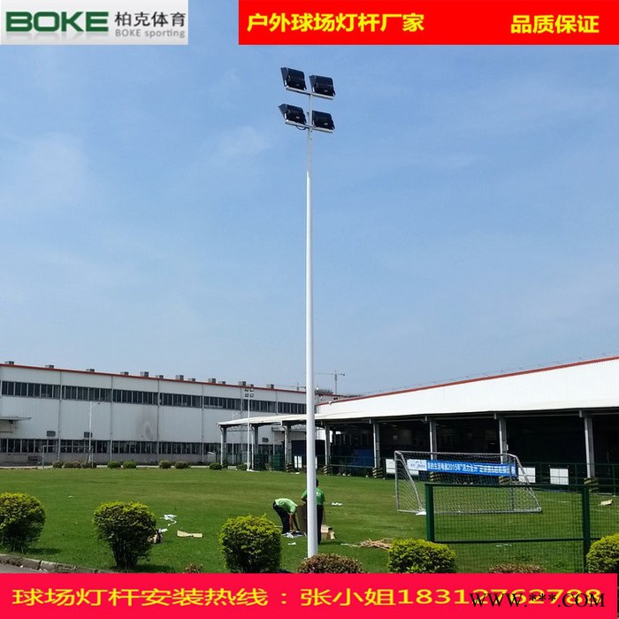 户外广场 工程改造道路灯杆** 羽毛球场10米广告灯杆批发图6