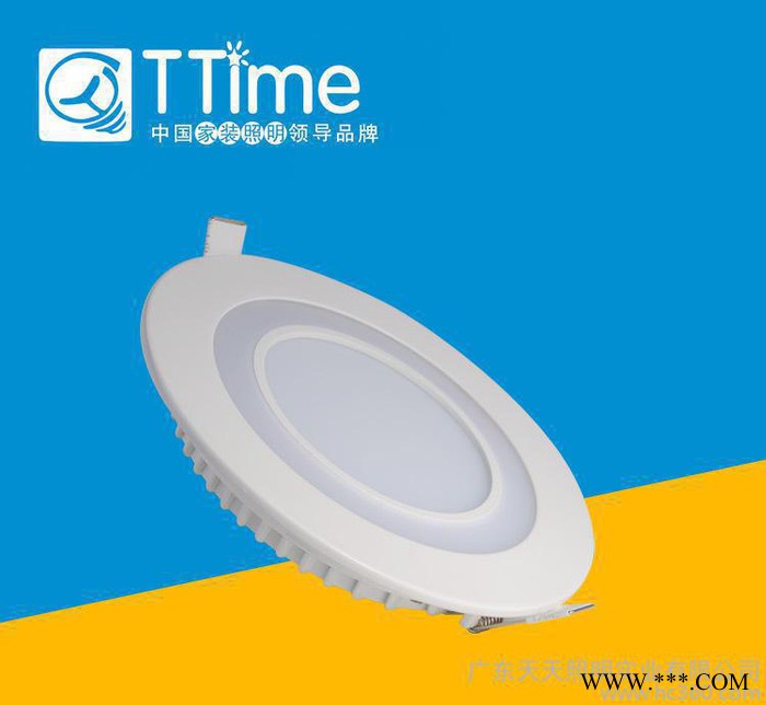 TTime超薄LED圆形筒灯暗装嵌入式l厨卫灯卫生间灯平板蓝图3